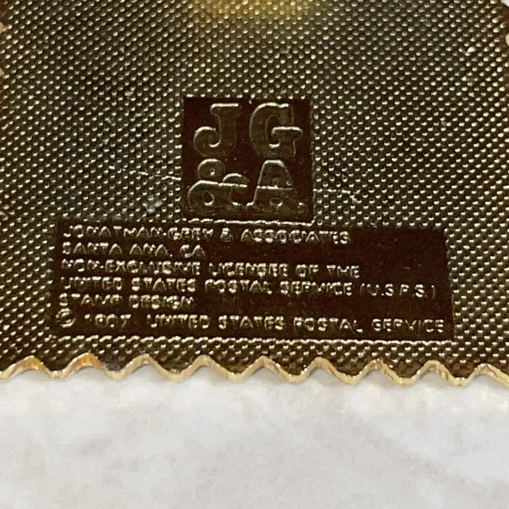 JG&A Santa Anna CA USPS United‎ States Postal Service Gold Pin Bobcat 22
